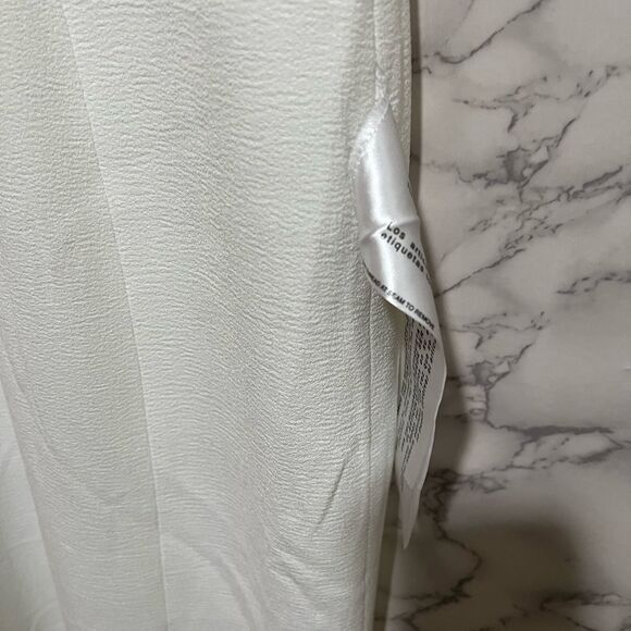 Dress the Population Sandra Plunge Crepe Trumpet Gown - Picture 4 of 10